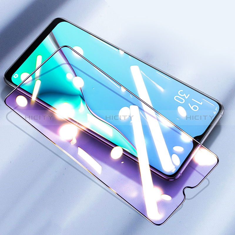 Protector de Pantalla Cristal Templado Integral Anti luz azul para Oppo A97 5G Negro