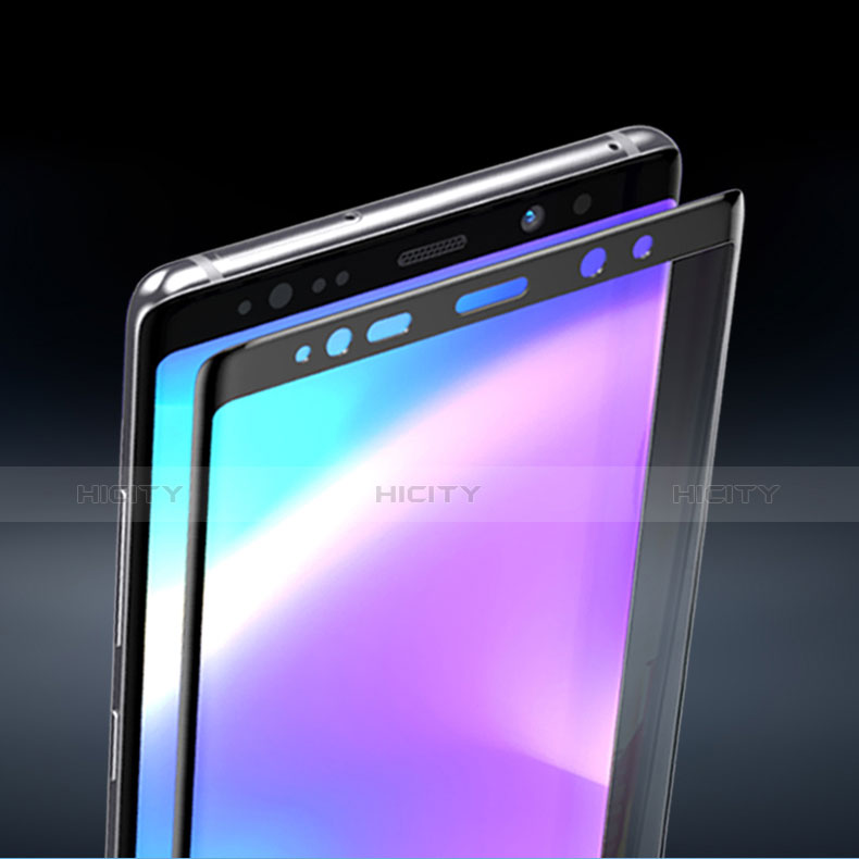Protector de Pantalla Cristal Templado Integral Anti luz azul para Samsung Galaxy Note 9 Blanco