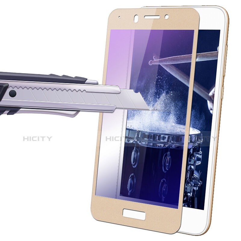Protector de Pantalla Cristal Templado Integral F01 para Huawei Honor 6A Oro