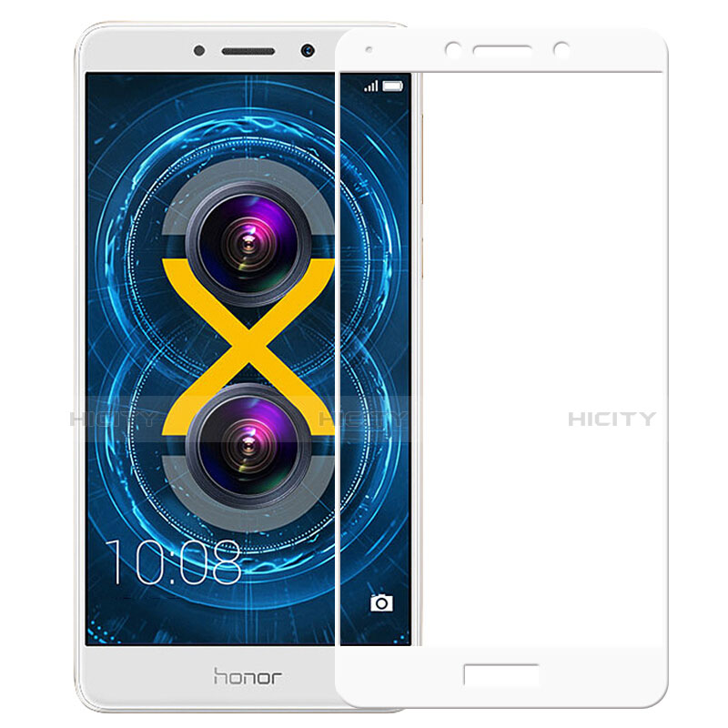 Protector de Pantalla Cristal Templado Integral F01 para Huawei Honor 6X Pro Blanco