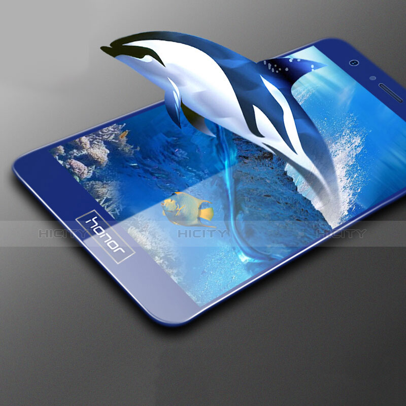 Protector de Pantalla Cristal Templado Integral F01 para Huawei Honor 8 Pro Azul