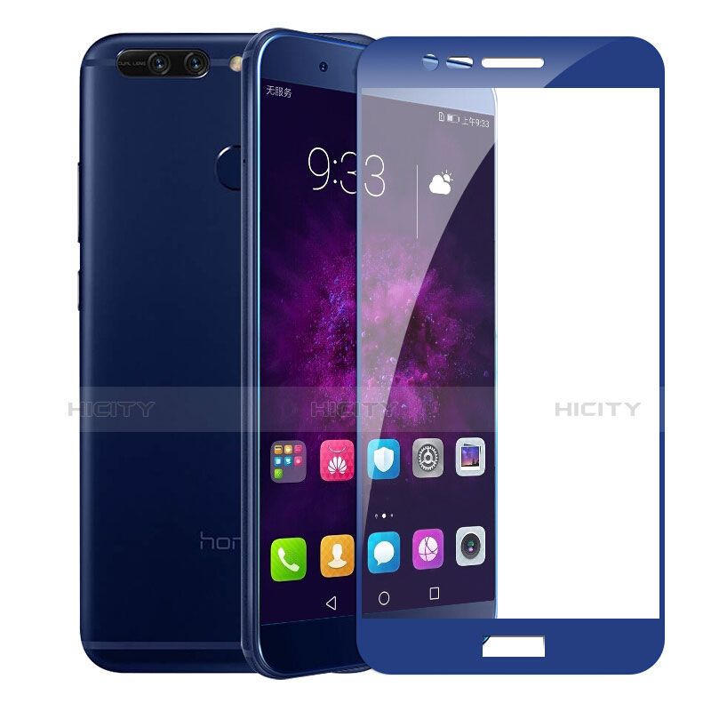 Protector de Pantalla Cristal Templado Integral F01 para Huawei Honor V9 Azul