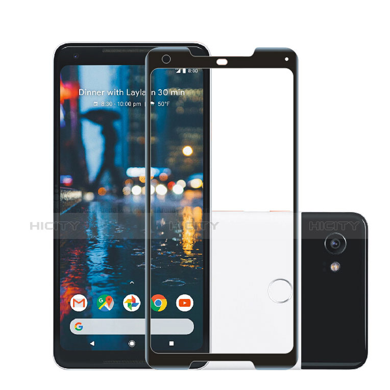 Protector de Pantalla Cristal Templado Integral F02 para Google Pixel 2 XL Negro