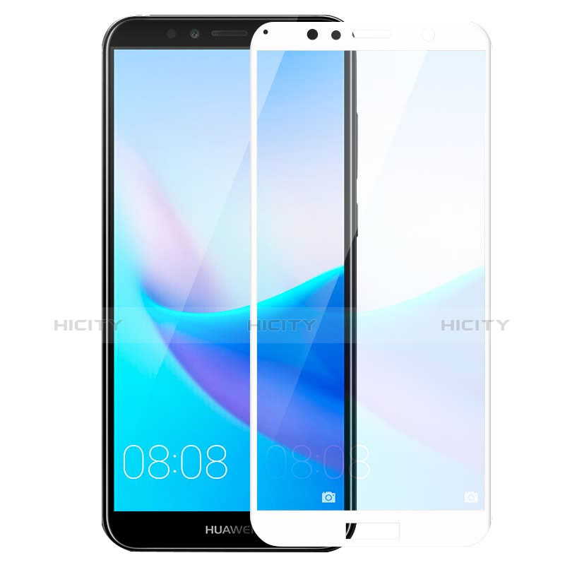 Protector de Pantalla Cristal Templado Integral F02 para Huawei Enjoy 8e Blanco