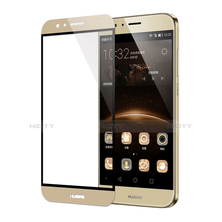 Protector de Pantalla Cristal Templado Integral F02 para Huawei G7 Plus Oro