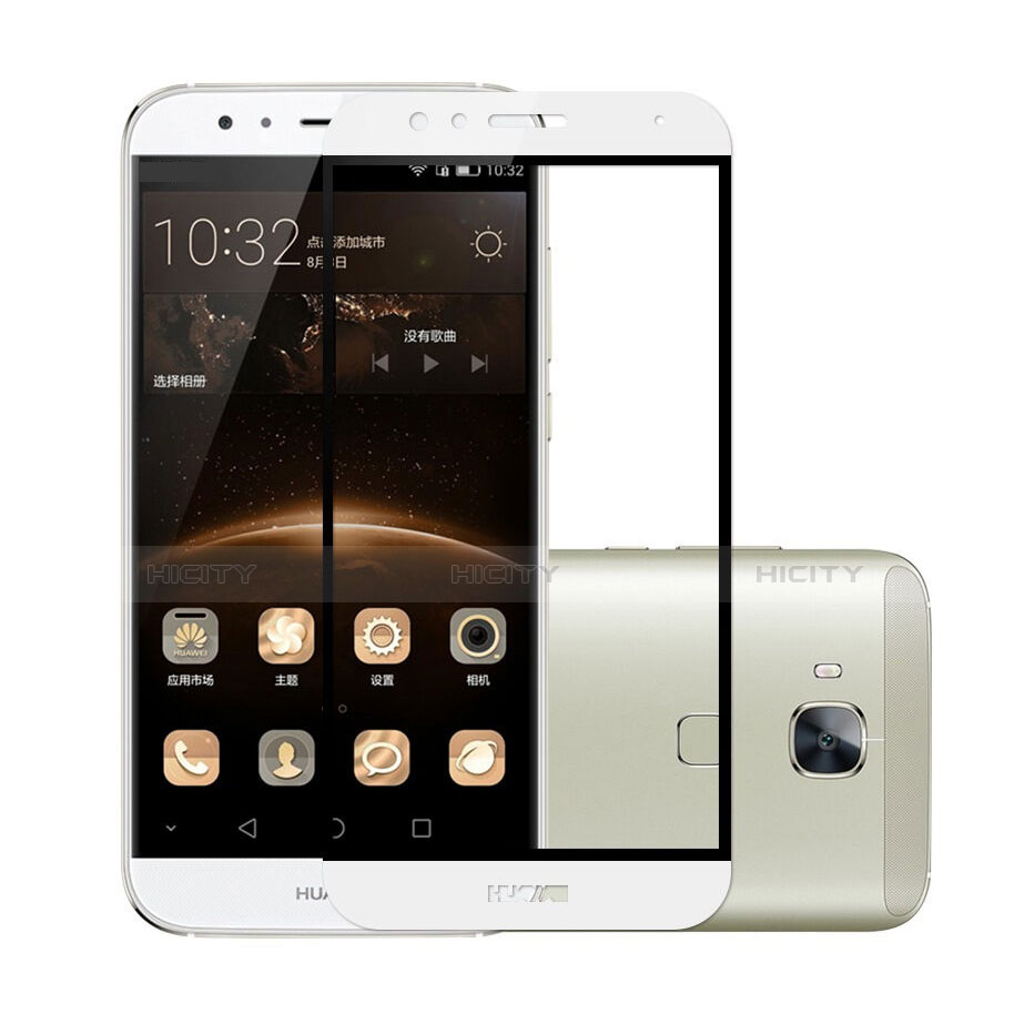 Protector de Pantalla Cristal Templado Integral F02 para Huawei GX8 Blanco