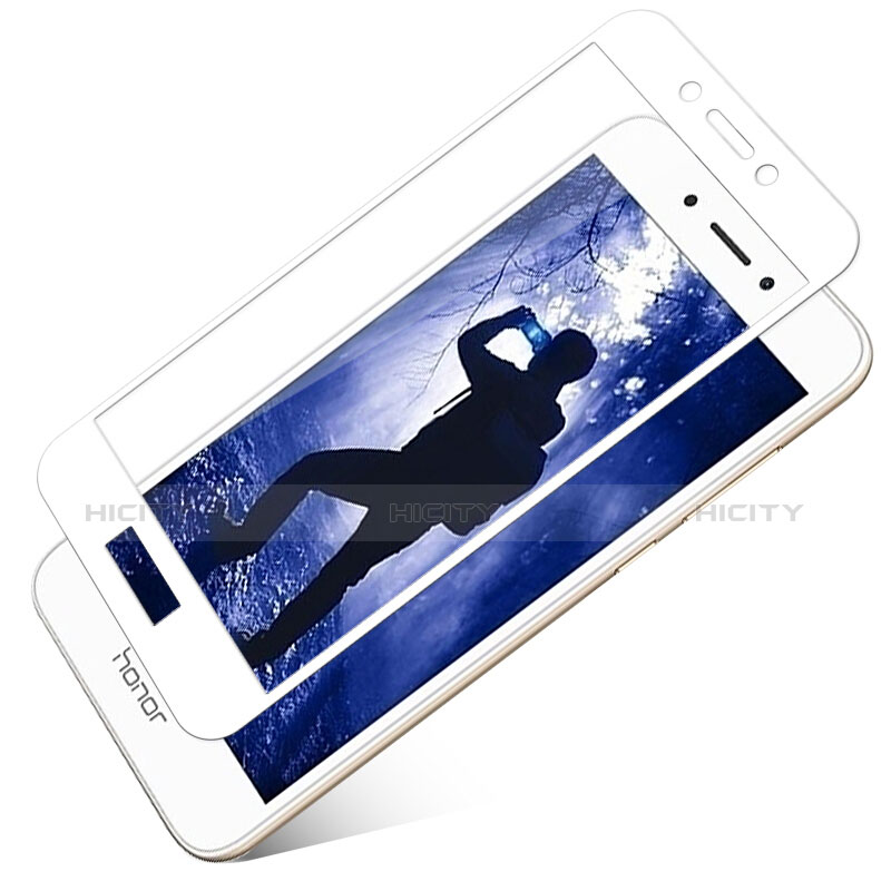 Protector de Pantalla Cristal Templado Integral F02 para Huawei Honor 6A Blanco