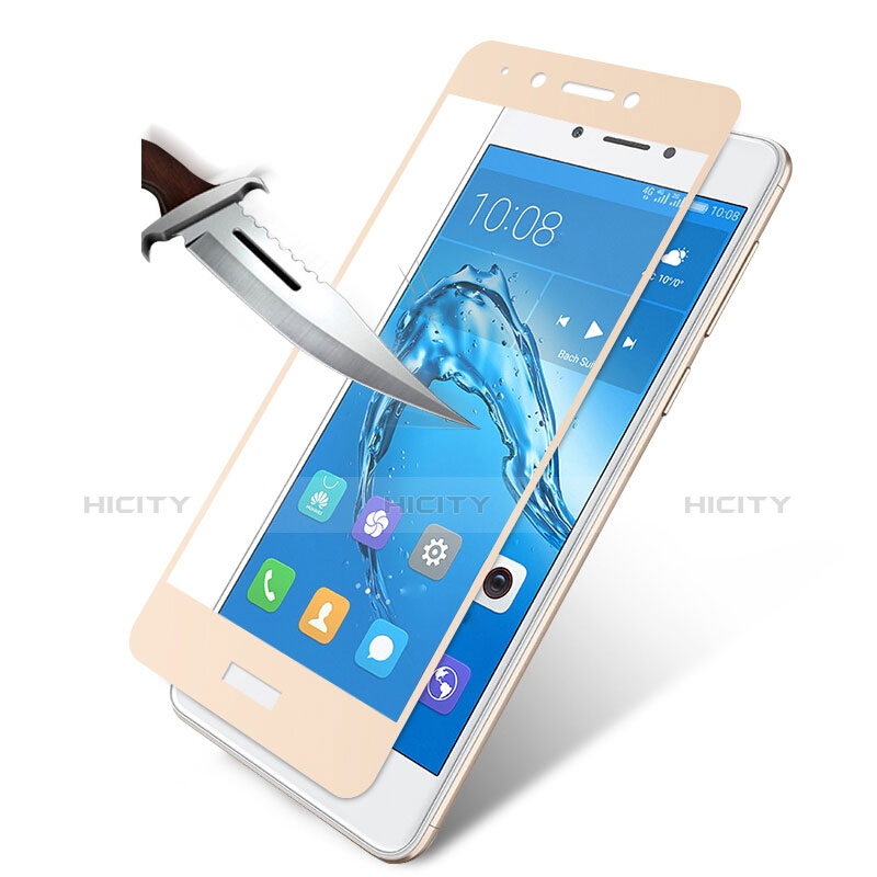 Protector de Pantalla Cristal Templado Integral F02 para Huawei Honor 6C Oro