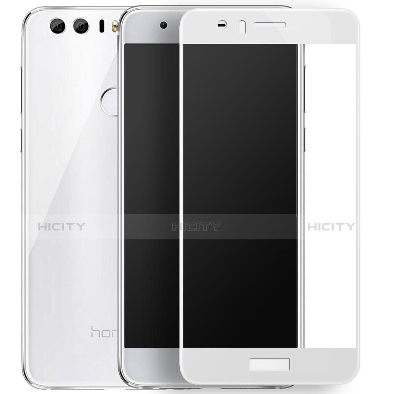 Protector de Pantalla Cristal Templado Integral F02 para Huawei Honor 8 Blanco