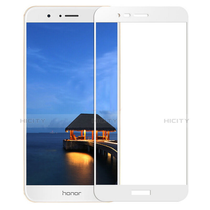 Protector de Pantalla Cristal Templado Integral F02 para Huawei Honor 8 Pro Blanco