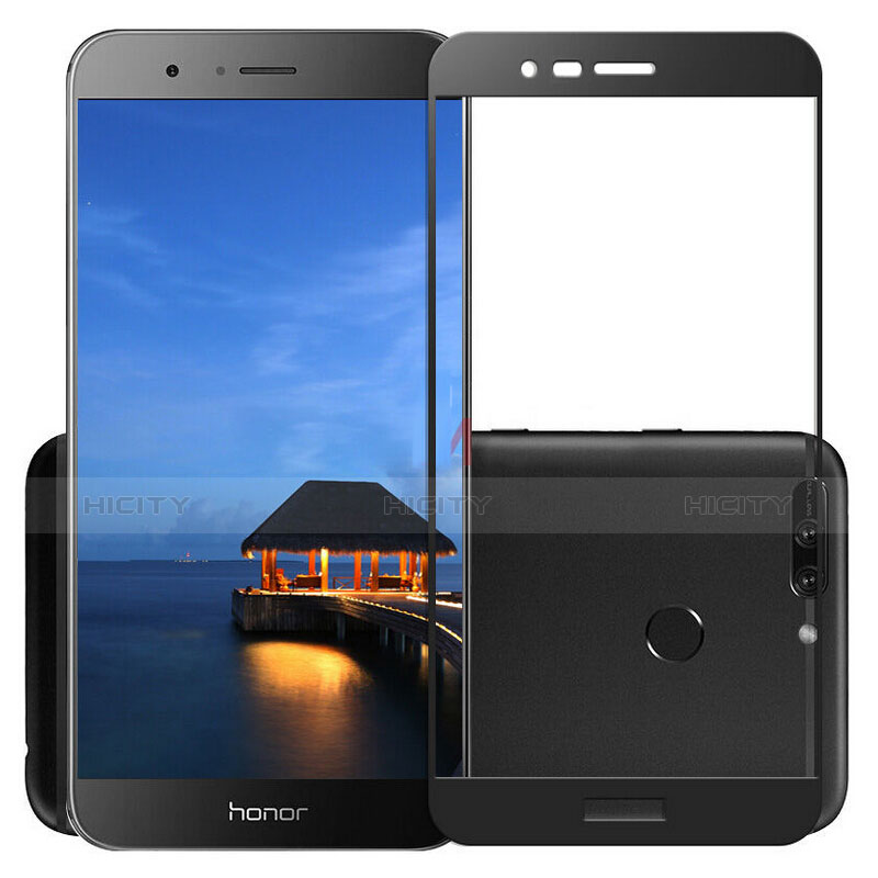 Protector de Pantalla Cristal Templado Integral F02 para Huawei Honor 8 Pro Negro