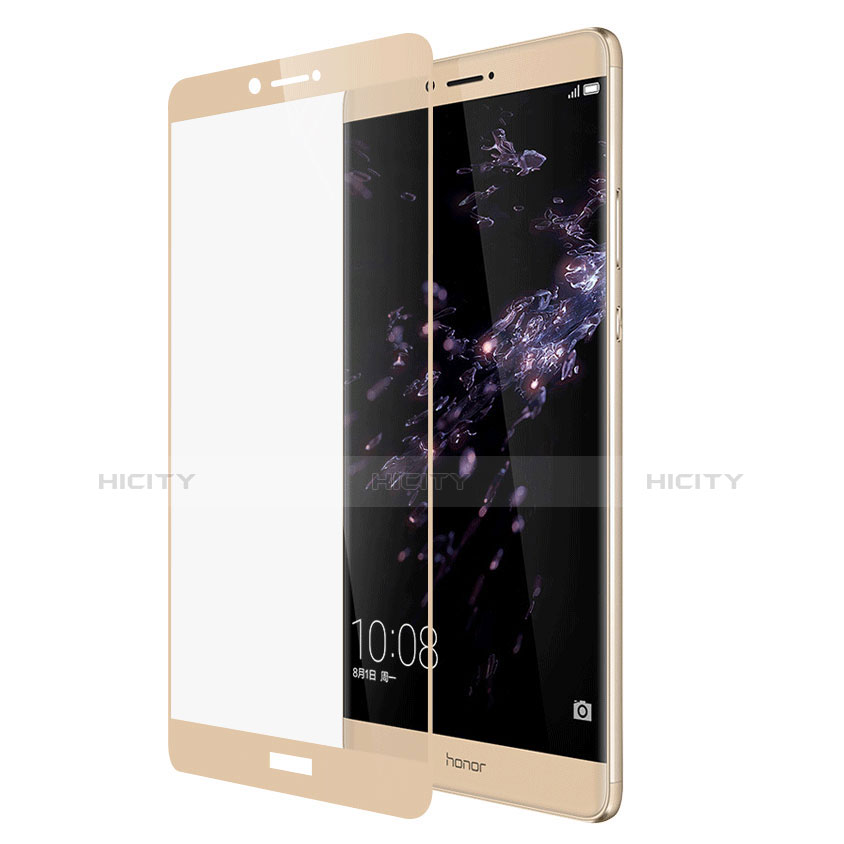 Protector de Pantalla Cristal Templado Integral F02 para Huawei Honor V8 Max Oro