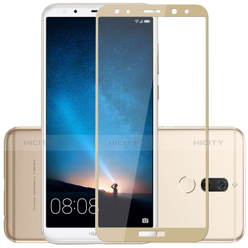 Protector de Pantalla Cristal Templado Integral F02 para Huawei Mate 10 Lite Oro