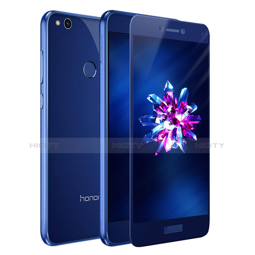 Protector de Pantalla Cristal Templado Integral F02 para Huawei P8 Lite (2017) Azul
