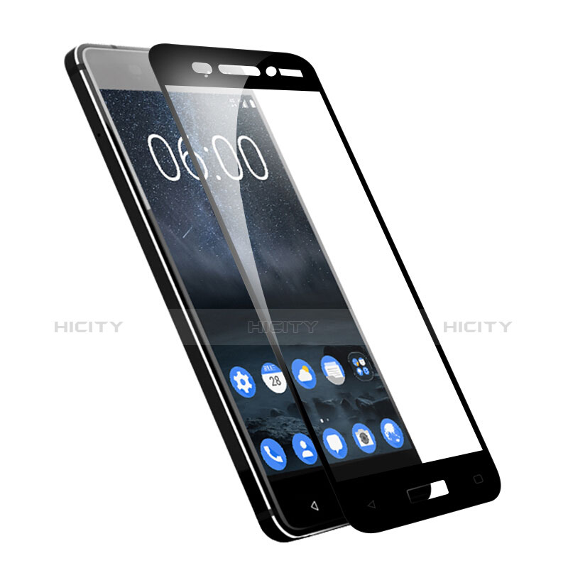 Protector de Pantalla Cristal Templado Integral F02 para Nokia 6 Negro