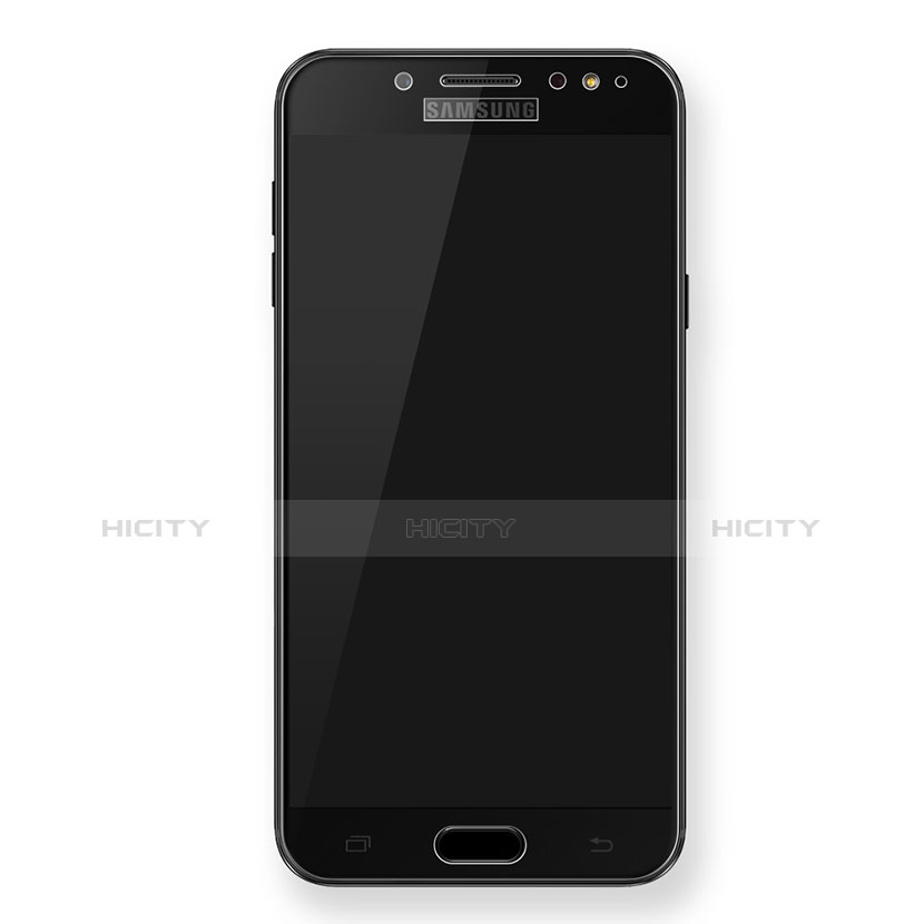 Protector de Pantalla Cristal Templado Integral F02 para Samsung Galaxy C8 C710F Negro