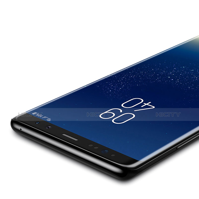 Protector de Pantalla Cristal Templado Integral F02 para Samsung Galaxy Note 8 Duos N950F Negro