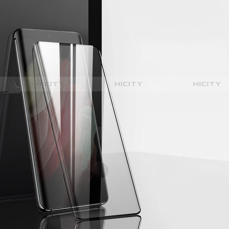 Protector de Pantalla Cristal Templado Integral F02 para Samsung Galaxy S22 Ultra 5G Negro