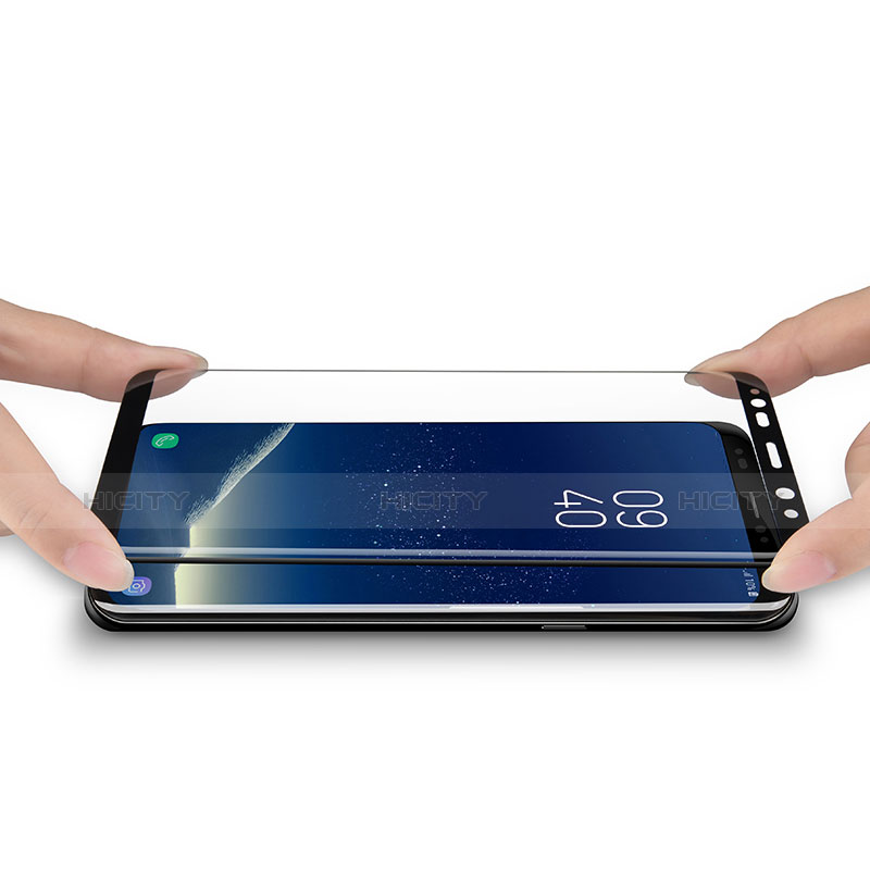 Protector de Pantalla Cristal Templado Integral F02 para Samsung Galaxy S9 Negro