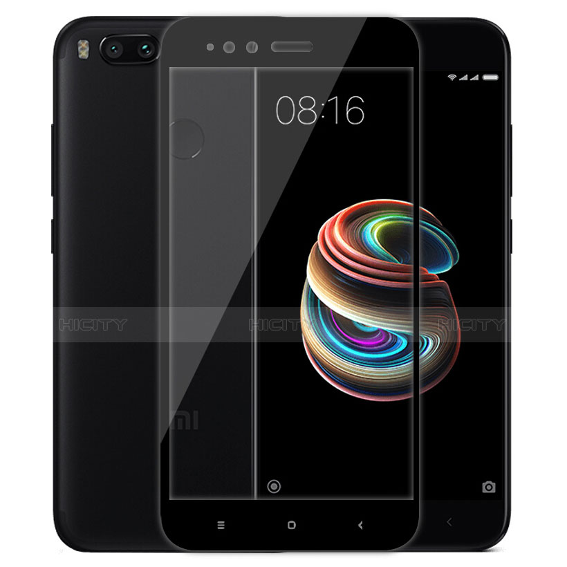 Protector de Pantalla Cristal Templado Integral F02 para Xiaomi Mi A1 Negro