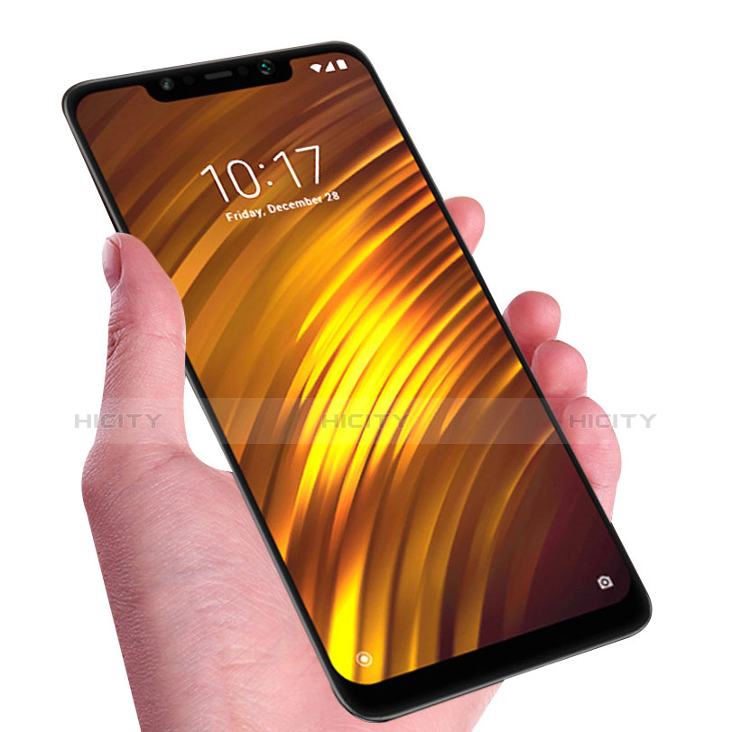 Protector de Pantalla Cristal Templado Integral F02 para Xiaomi Pocophone F1 Negro