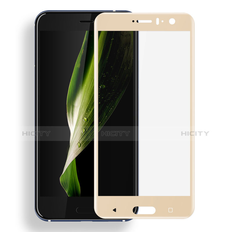 Protector de Pantalla Cristal Templado Integral F03 para HTC U11 Oro