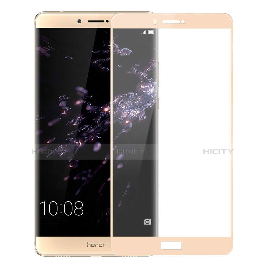 Protector de Pantalla Cristal Templado Integral F03 para Huawei Honor V8 Max Oro