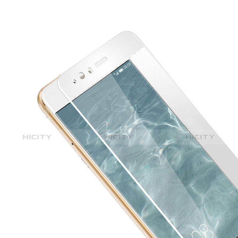 Protector de Pantalla Cristal Templado Integral F03 para Huawei P10 Blanco