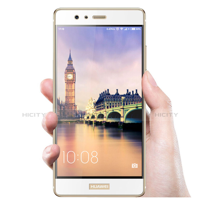 Protector de Pantalla Cristal Templado Integral F03 para Huawei P9 Blanco