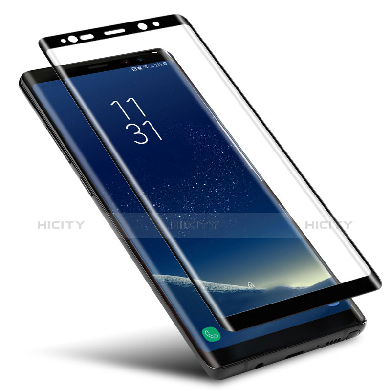 Protector de Pantalla Cristal Templado Integral F03 para Samsung Galaxy Note 8 Duos N950F Negro