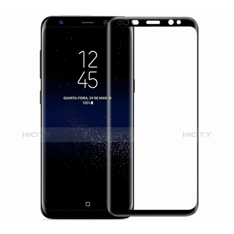 Protector de Pantalla Cristal Templado Integral F03 para Samsung Galaxy S8 Negro