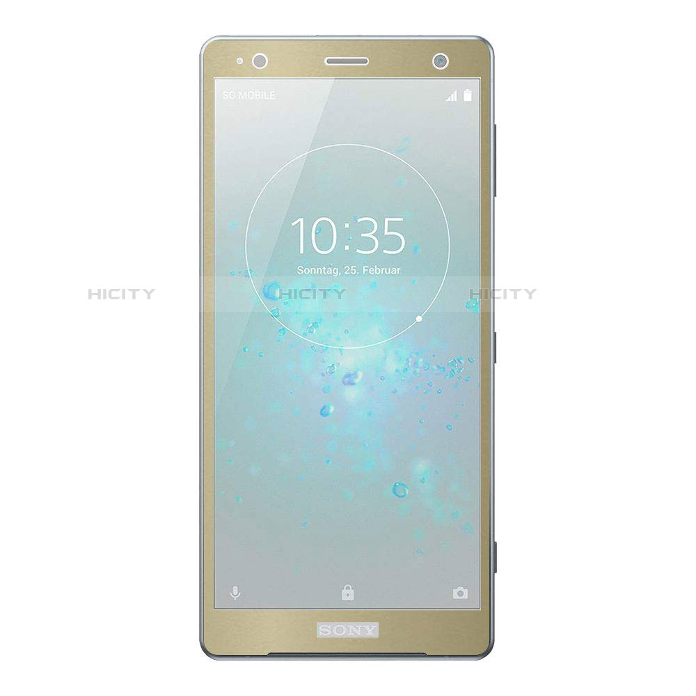 Protector de Pantalla Cristal Templado Integral F03 para Sony Xperia XZ2 Premium Oro