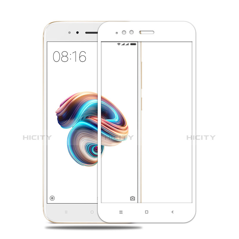 Protector de Pantalla Cristal Templado Integral F03 para Xiaomi Mi 5X Blanco