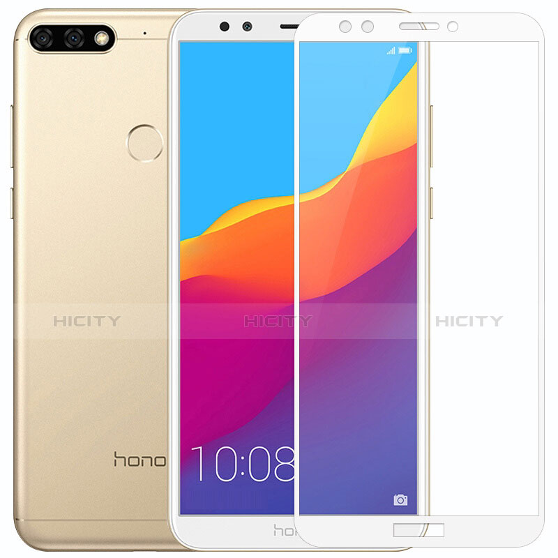 Protector de Pantalla Cristal Templado Integral F04 para Huawei Enjoy 8 Blanco