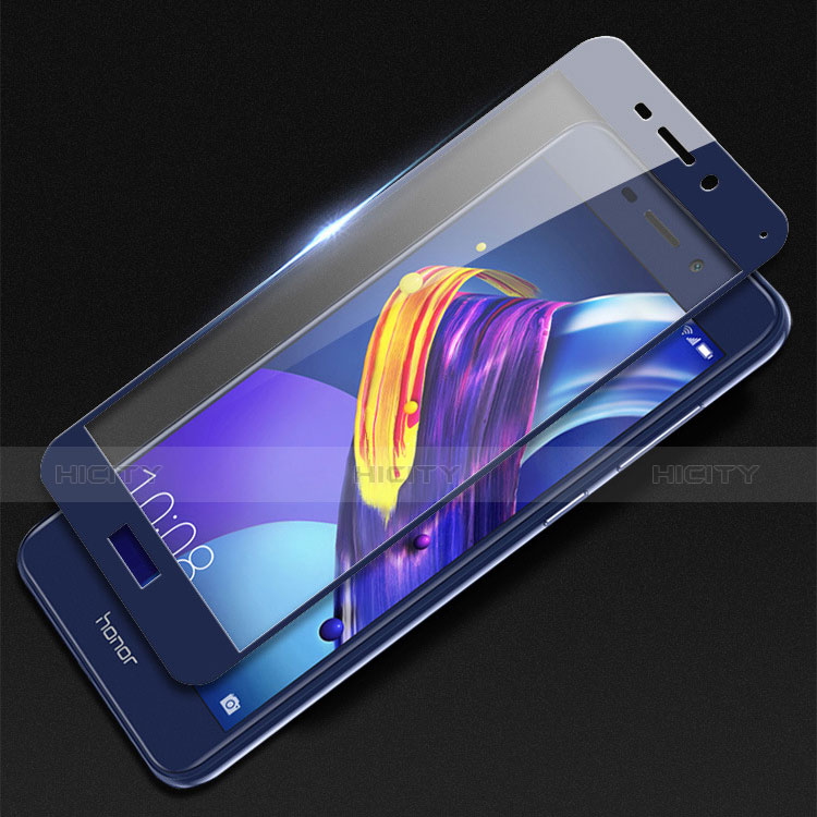Protector de Pantalla Cristal Templado Integral F04 para Huawei Honor 6C Pro Azul