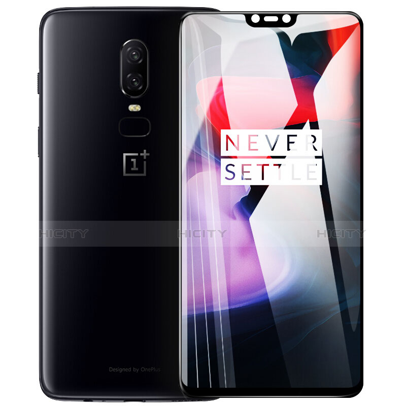 Protector de Pantalla Cristal Templado Integral F04 para OnePlus 6 Negro