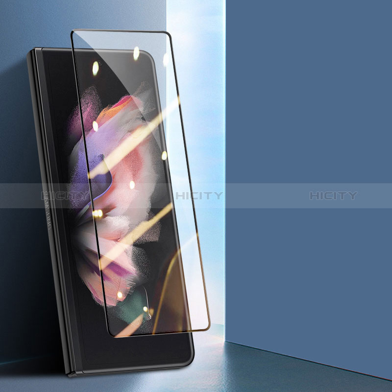 Protector de Pantalla Cristal Templado Integral F04 para Samsung Galaxy Z Fold3 5G Negro