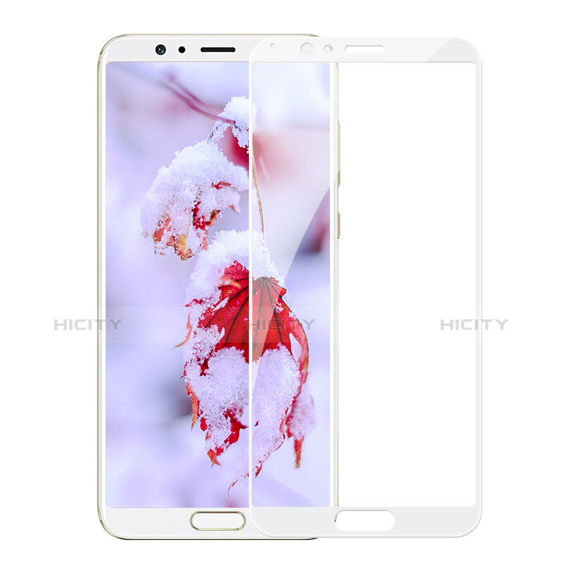 Protector de Pantalla Cristal Templado Integral F05 para Huawei Honor View 10 Blanco