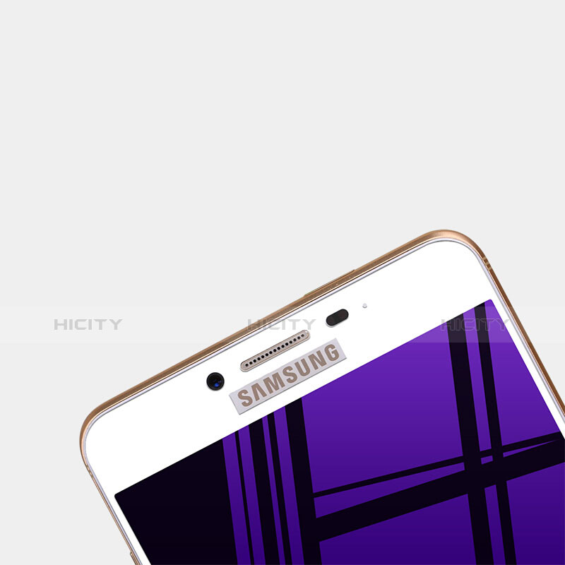 Protector de Pantalla Cristal Templado Integral F05 para Samsung Galaxy C7 SM-C7000 Blanco