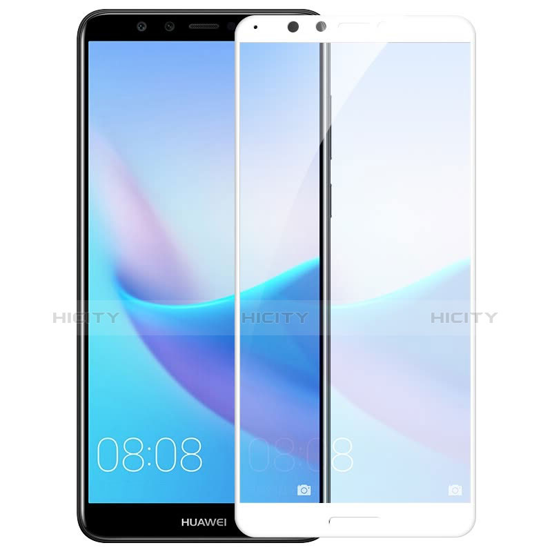 Protector de Pantalla Cristal Templado Integral F06 para Huawei Enjoy 8 Blanco