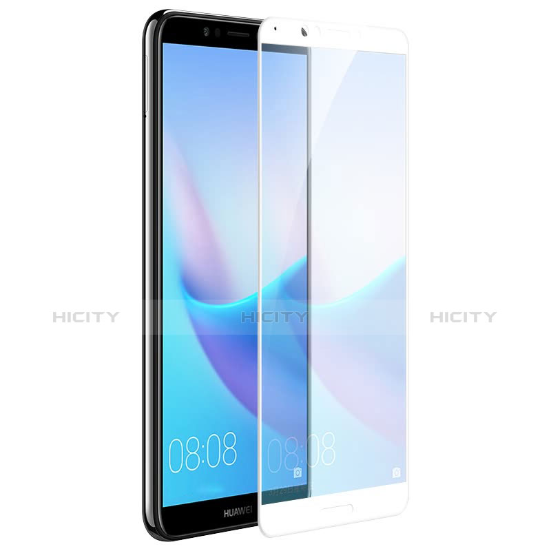 Protector de Pantalla Cristal Templado Integral F06 para Huawei Enjoy 8 Blanco