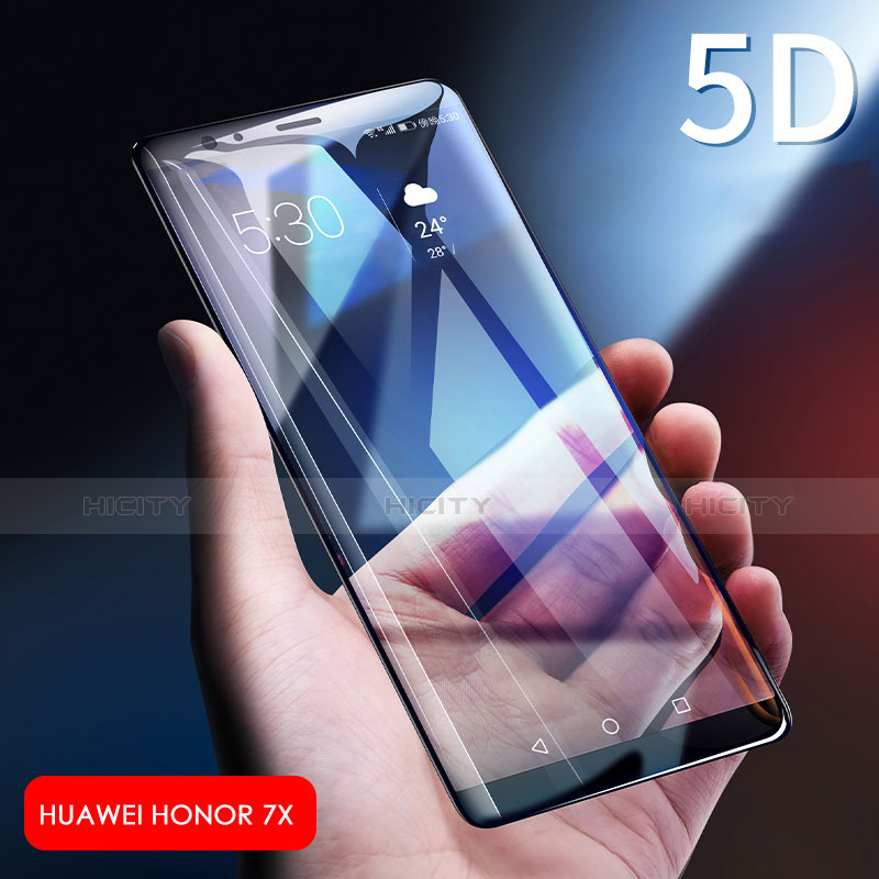 Protector de Pantalla Cristal Templado Integral F06 para Huawei Honor 7X Negro
