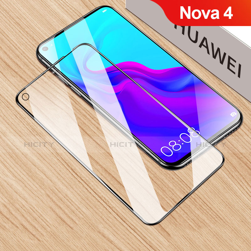 Protector de Pantalla Cristal Templado Integral F06 para Huawei Nova 4 Negro