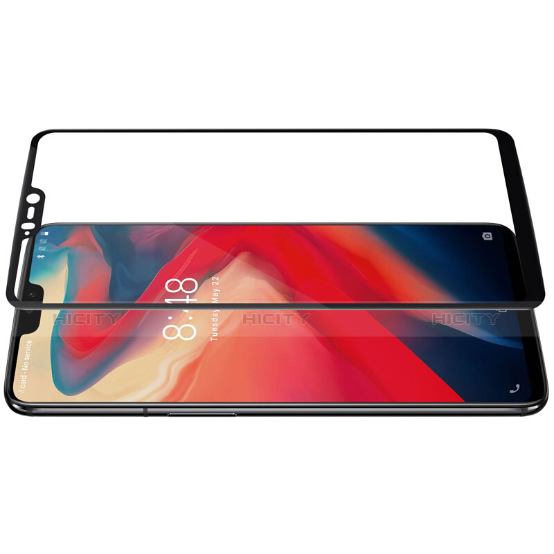 Protector de Pantalla Cristal Templado Integral F06 para OnePlus 6 Negro