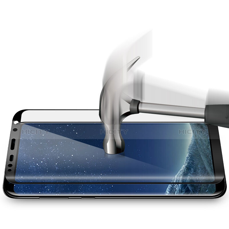 Protector de Pantalla Cristal Templado Integral F06 para Samsung Galaxy S8 Negro