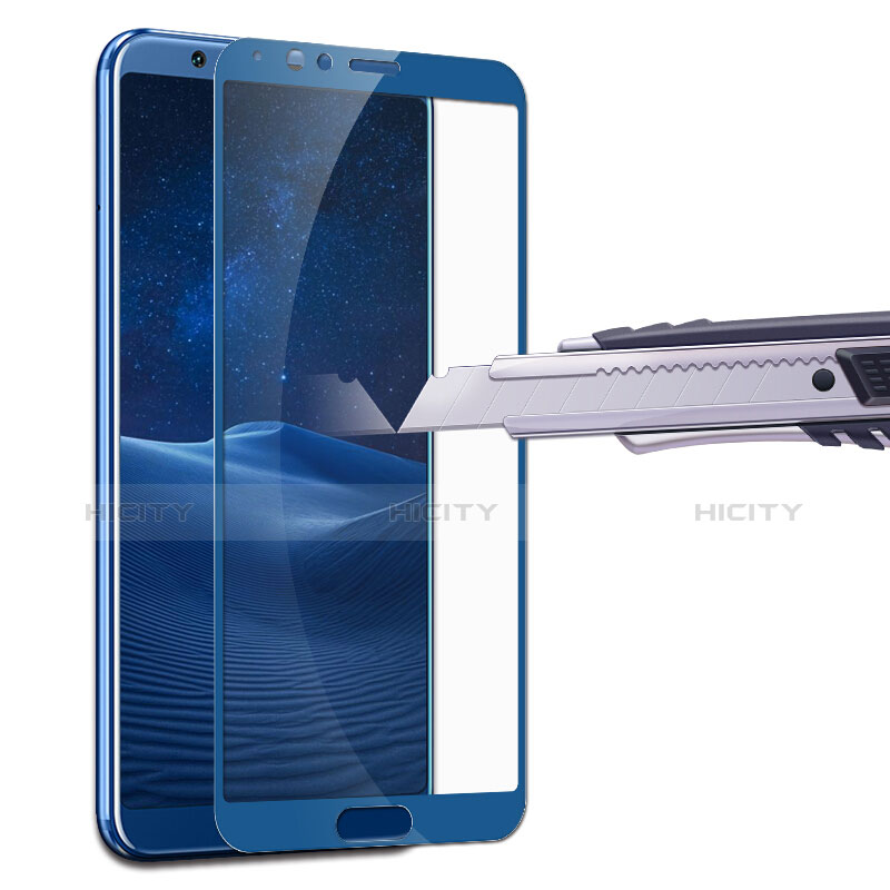 Protector de Pantalla Cristal Templado Integral F07 para Huawei Honor View 10 Azul