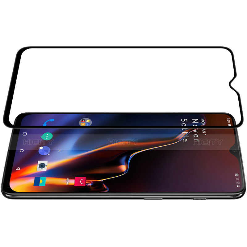 Protector de Pantalla Cristal Templado Integral F08 para OnePlus 6T Negro