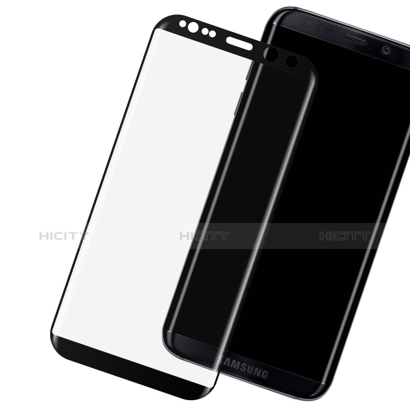 Protector de Pantalla Cristal Templado Integral F08 para Samsung Galaxy S8 Negro