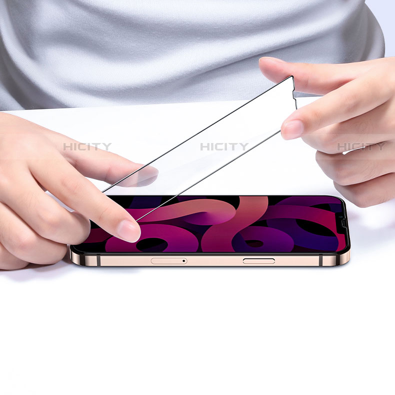 Protector de Pantalla Cristal Templado Integral F09 para Apple iPhone 13 Pro Max Negro