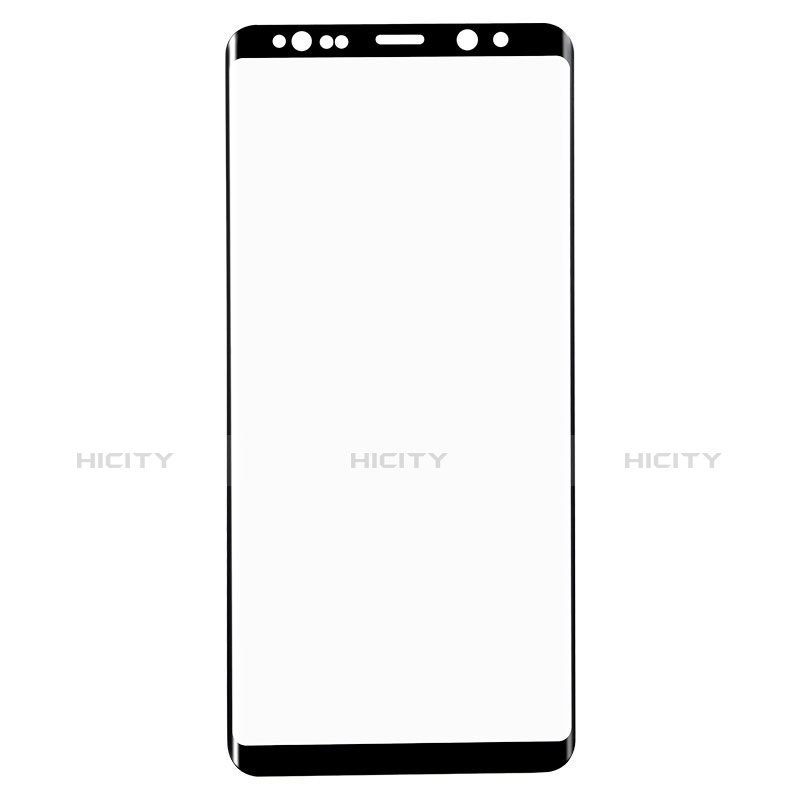 Protector de Pantalla Cristal Templado Integral F10 para Samsung Galaxy Note 8 Duos N950F Negro